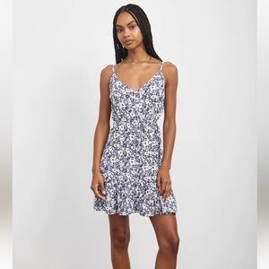 Rails Eleanor Dress in Navy White Texture Floral NWT